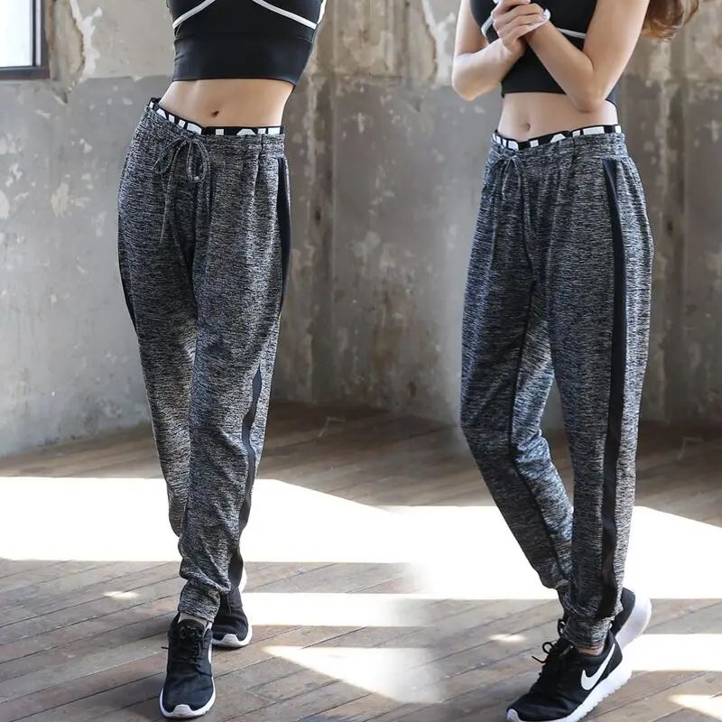 

LOVE letter loose Sports Pants Women Yoga Leggings super stretch Gym Sports Clothing Workout Fitness Running pants