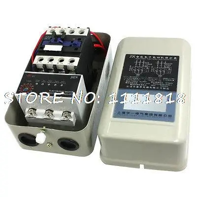 

LED Indicator 4NO AC Contactor 5-65A Relay Electronic Motor Protector 5.5KW 380V