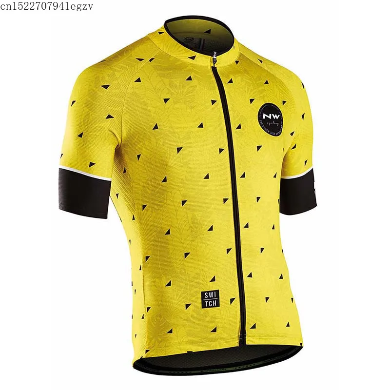 

NW 2019 team Summer Men Cycling Jersey Racing Bicycle Sportswear short sleeve Cycling Clothing Maillot Ropa Ciclismo Hombre C24