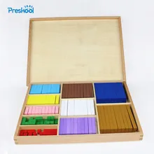 20 видов 1-10 см блоки цифровые Палочки Деревянные игрушки детские развивающие игрушки Обучающие Монтессори Математические Игрушки