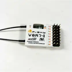 FrSky V8R7-II HV 8-канальный видеорегистратор высокой Напряжение приемник 2,4 ГГц ACCST для радиоуправляемых моделей
