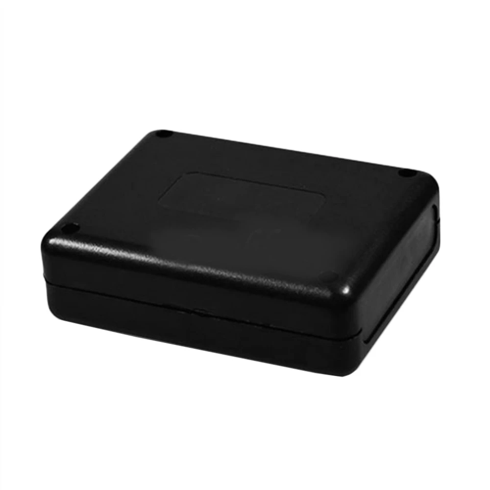 Black Plastic Cover Project Electronic Instrument Case Enclosure Box#