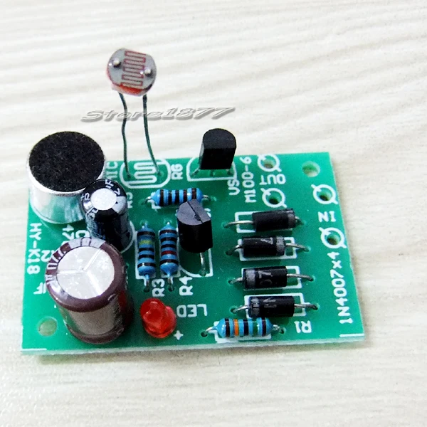 

Mini Sound light-operated Switch Control Project Kit Electronic DIY szsp21