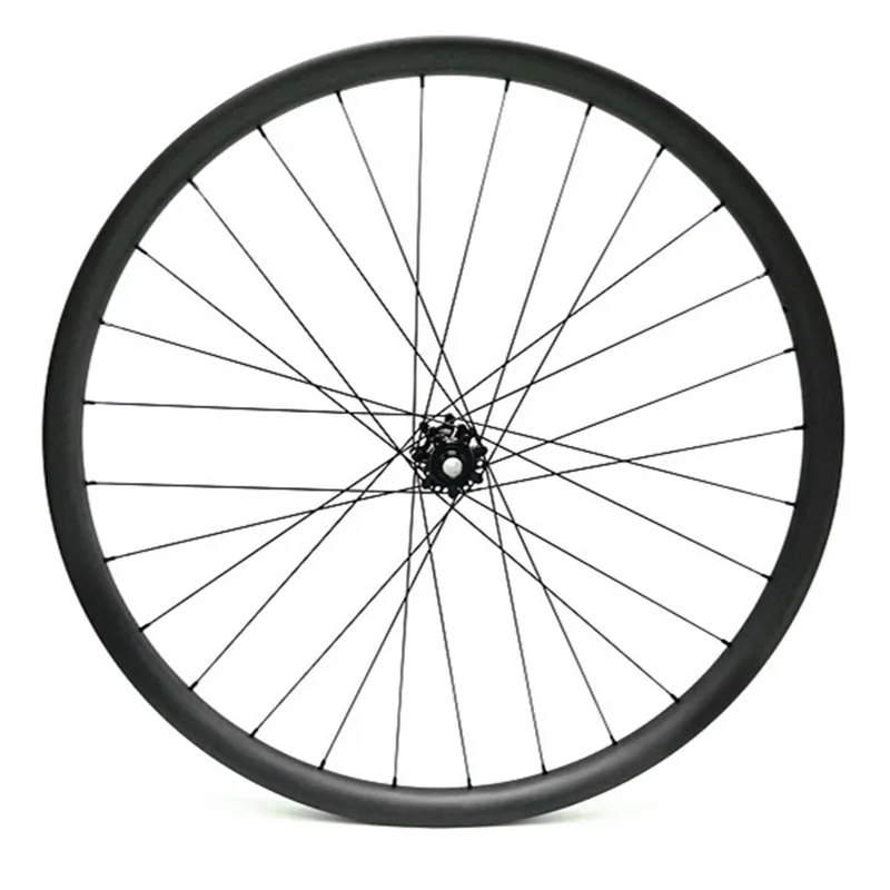 Cheap disc mtb carbon wheels 27.5er 40x30mm tubeless disc brake mtb wheels Straight pull boost 110X15 148X12 disc mtb wheels CN474 4