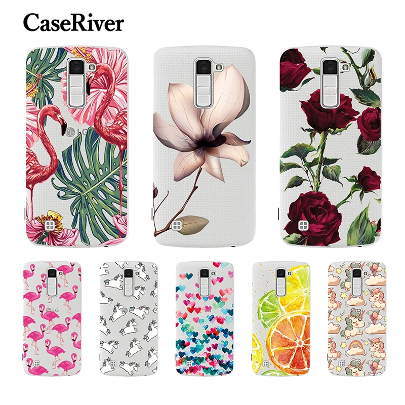 

FOR LG K10 2016 Case Cover Silicone Painting Soft TPU Back Case FOR LG K10 LTE K420N K430 K430DS Funda Phone sFOR LG K10 Case