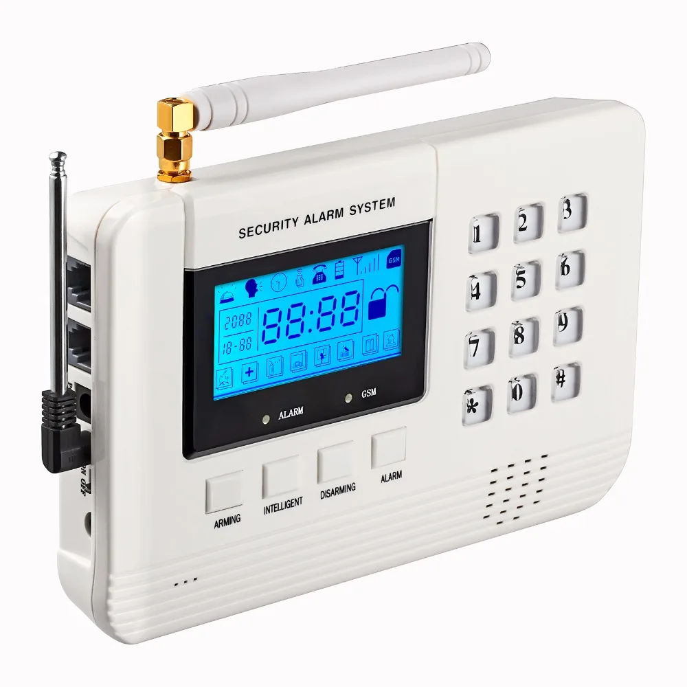 Бесплатная доставка 433 МГц беспроводной охранной GSM сигнализация