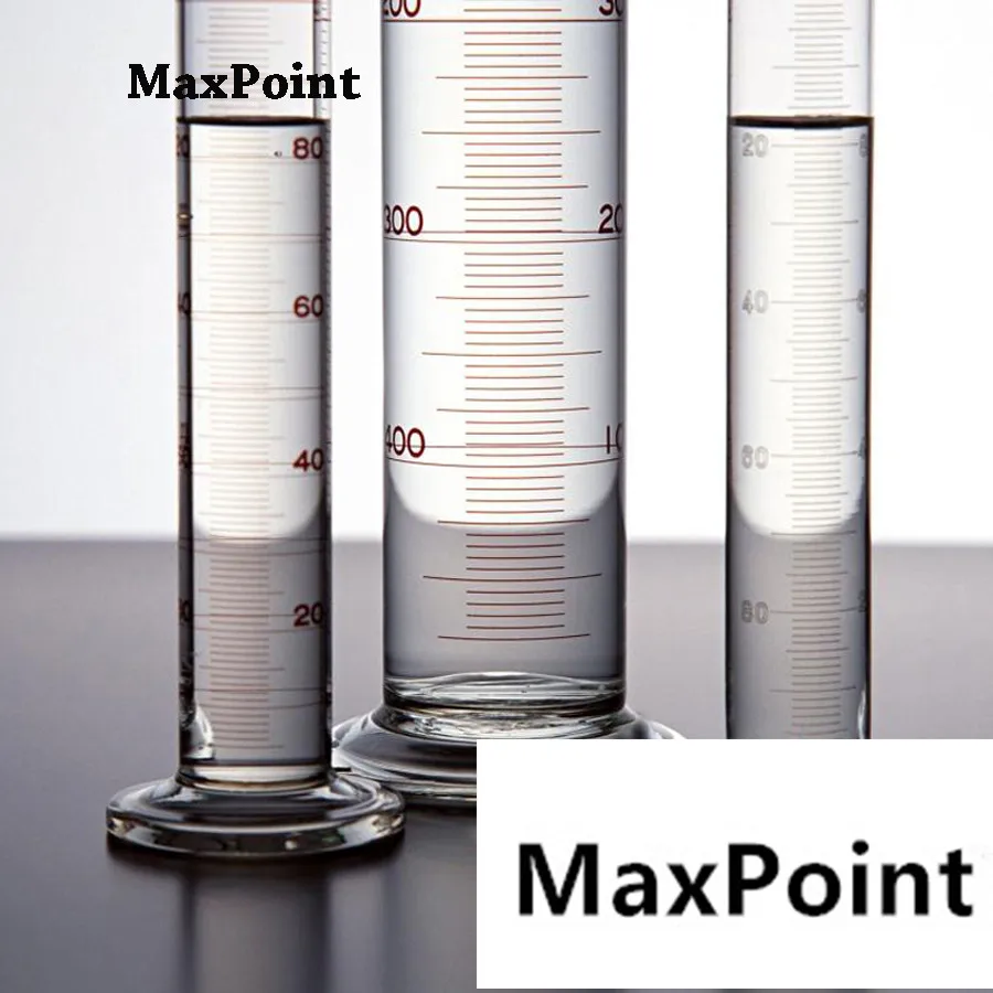 Maxpoint 1 шт. стеклянный измерительный цилиндр 25 мл прозрачный мерный ясным