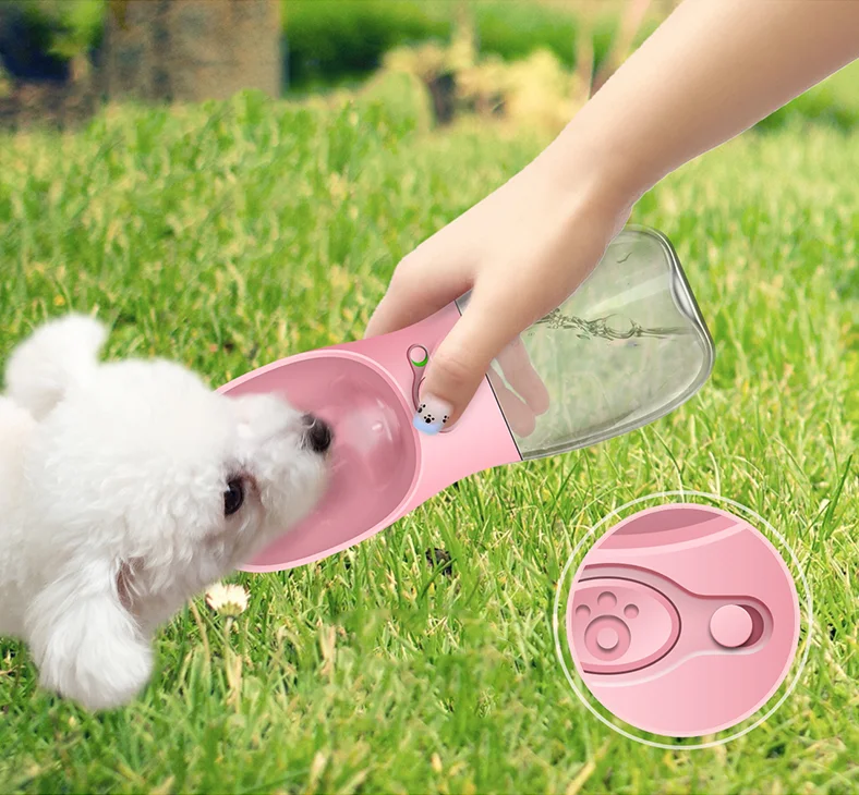 PP Pet туристическая кружка наружная портативная дорожная бутылка для собачьего питья фонтан домашнее животное поставки
