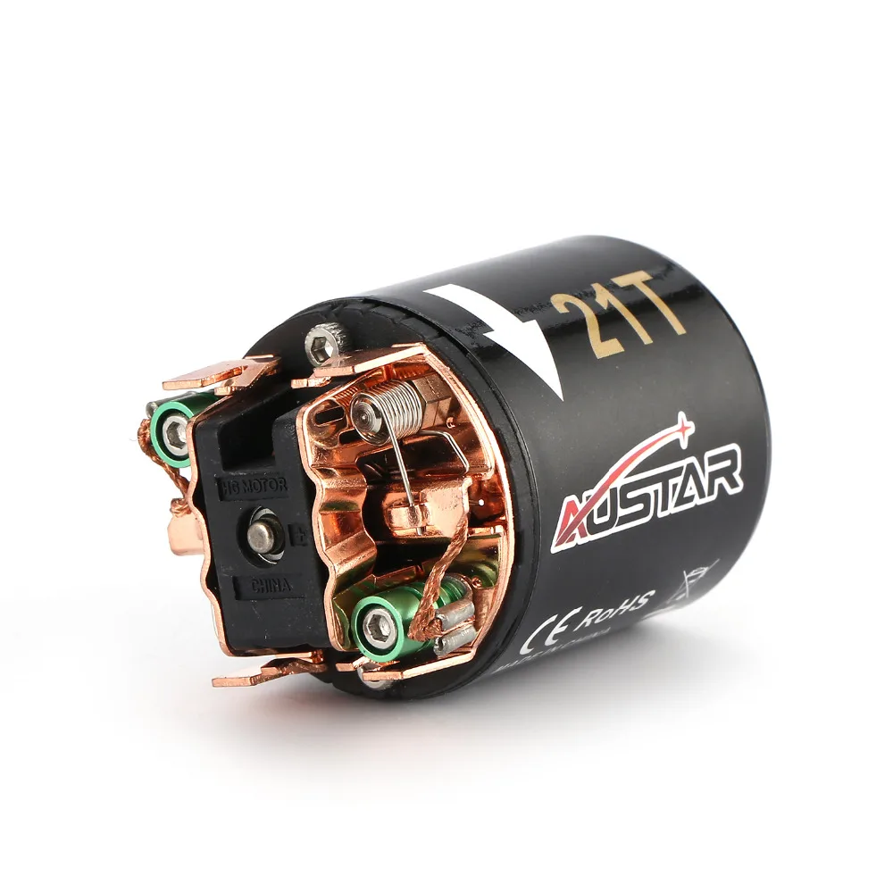 AUSTAR 540 21 T/27 T/35 T/45 T/55 T матовый мотор для 1/10 на дороге Дрифт-тур RC пульт дистанционного управления автозапчасти аксессуары