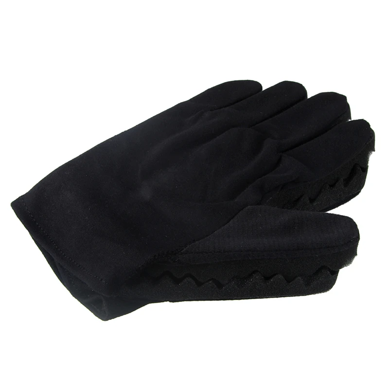 1 пара домашних моющих кудрявых перчаток-дропшиппинг садовое кухонное блюдо с пальцами из губки резиновые бытовые чистящие черные перчатки