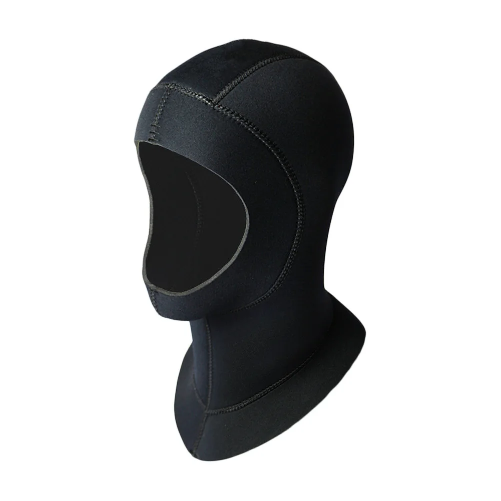 5mm Neoprene Scuba Diving Hood With Shoulder Snorkeling Equipment Hat