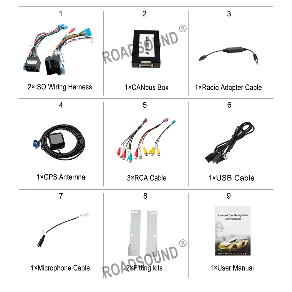 Clearance Android 8.1 Octa Core 7" Smart Multimedia Car DVD Player Radio Stereos GPS for BMW E39 M5 / 7 Series E38 1999 YH39701A 19