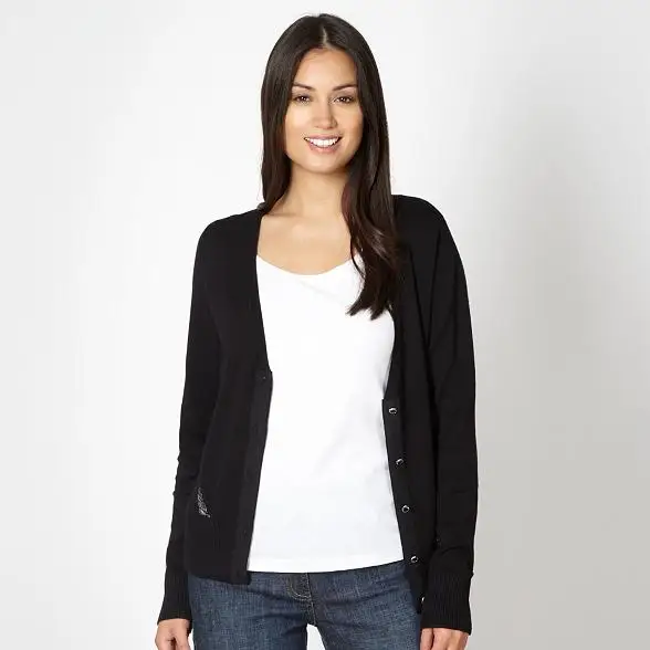 Star julien macdonald black cardigan 