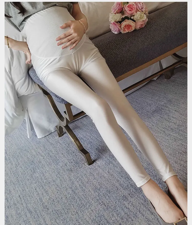 Одежда для беременных Брюки для беременных узкие брюки весна-лето Леггинсы для беременных Длина по щиколотку брюки