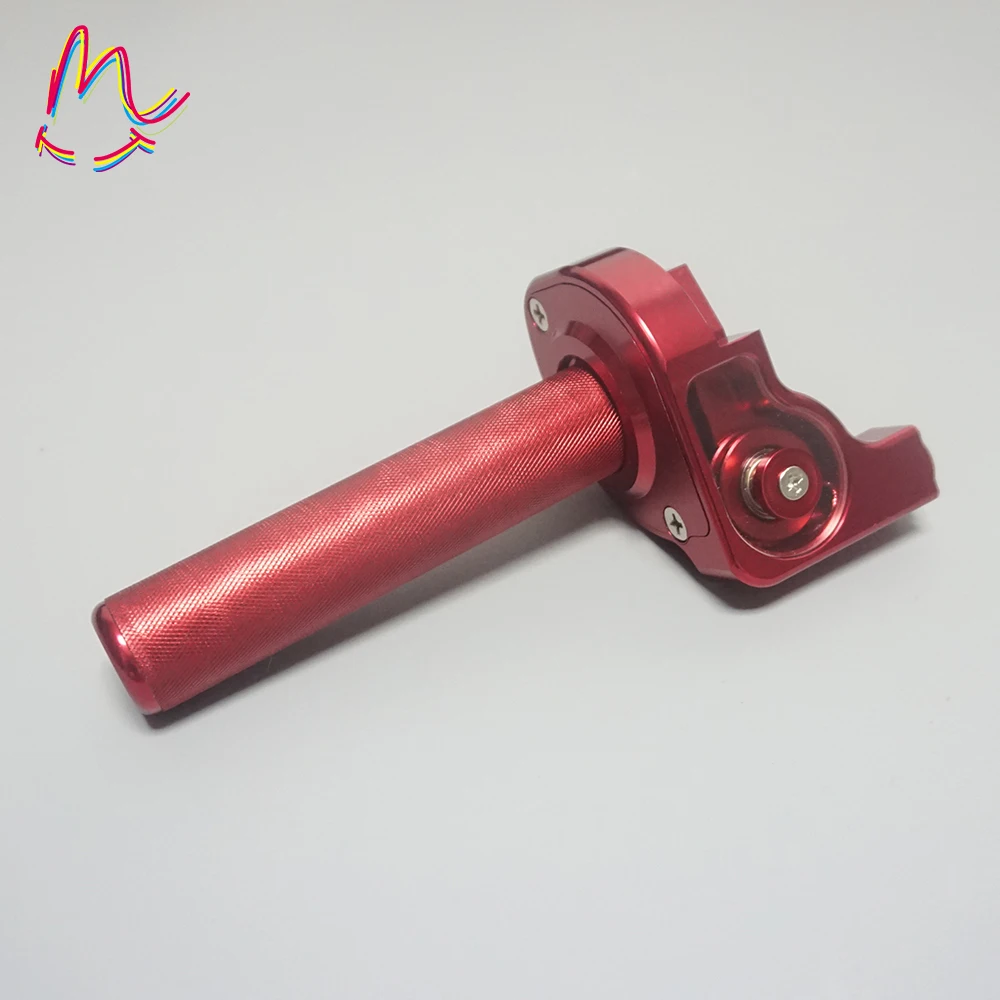 CNC Aluminum Throttle Grip Quick Twist Gas throttle Settle fit For KAYO