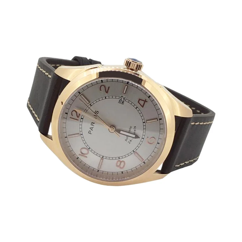 Parnis автоматические мужские часы Механические Мужские часы 50 м водонепроницаемые модные часы с сапфировым кристаллом мужские часы NH35 PA6080