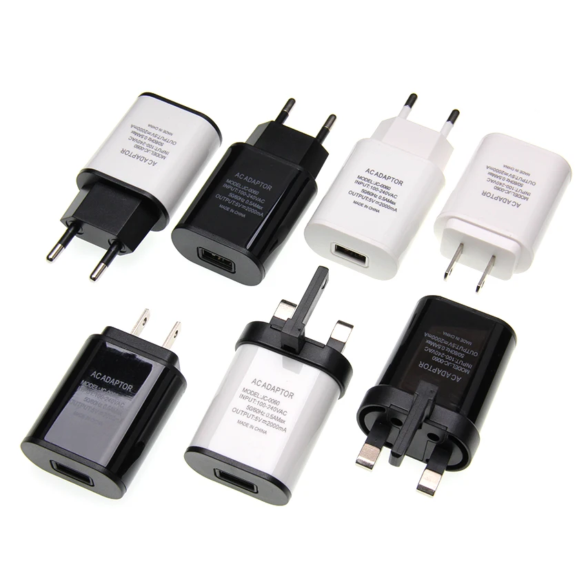 USB Charger for iPhone Mobile Phone Charger for Samsung EU/US/UK Plug for Charging 1 Port Smart USB Charger for iPhone Mobile Phone Charger for Samsung EU/US/UK Plug for Charging 1 Port Smart