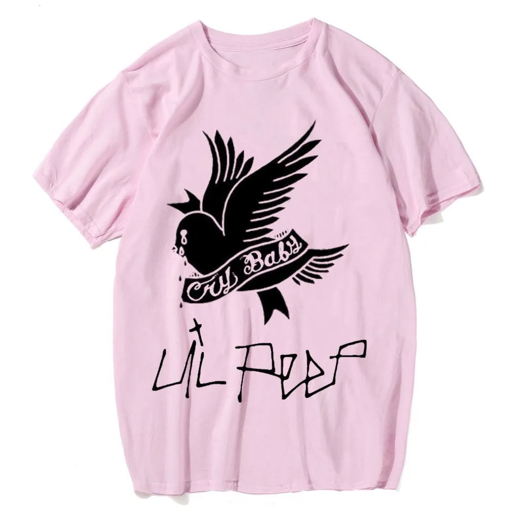 Lil Peep Футболка Music Man летние Графические футболки певица Мужская Новая Lil. peep футболка одежда Удобная футболка мужская женская - Цвет: 21