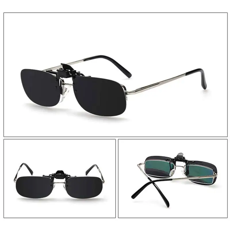 

Robesbon Polarizing UV400 Cycling Glasses Explosion-Proof Night Vision Sunglasses With Clip Eye protection Riding Eyewear