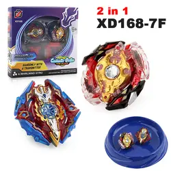 XD168-7F Beyblade взрыв B86 B92 2 компл. с Launcher сцепление и битва диск топ Spinner металла гироскопа в коробке игрушечные лошадки для детей