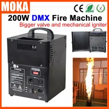 Пожарная машина профессиональный DMX пламя проекторы сценическое оборудование спрей пожарная машина для DJ вечерние шоу