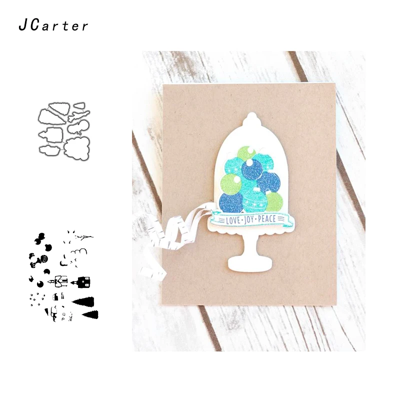 

JCarter Small Accessories Metal Cutting Dies or Rubber Clear Stamps for Scrapbooking DIY Embossing Folder Paper Maker Template