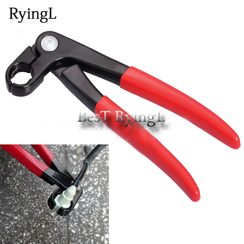 

YY FUEL FEED PIPE PLIER GRIPS IN LINE TUBING FILTER SERVICE CAR BIKE VAN QUAD FARM