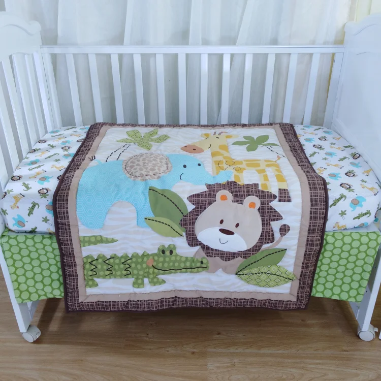 lion baby crib bedding sets