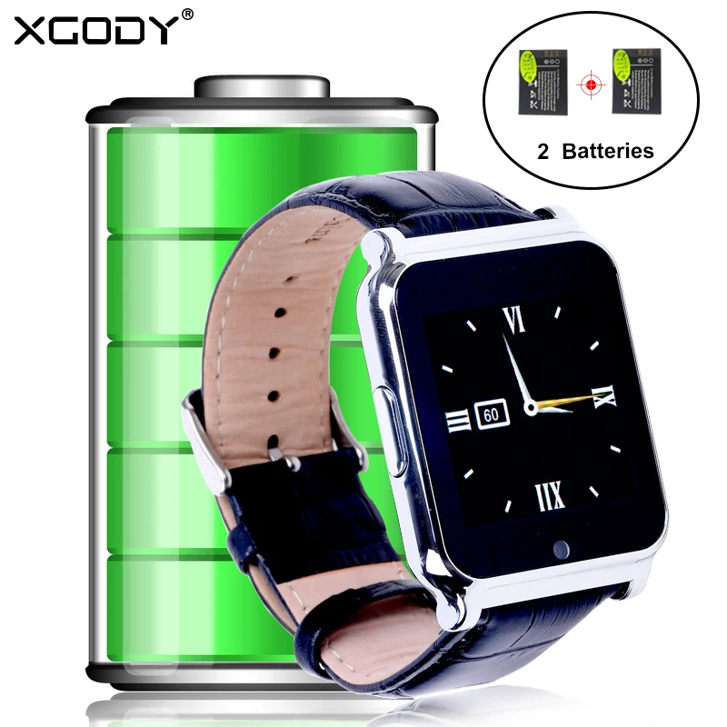

XGODY W90 Smart Watch Men Android Wear 2G GPS Tracker Bluetooth Fitness Smartwatch Support Sim Card Wrist Watch Cell Phone
