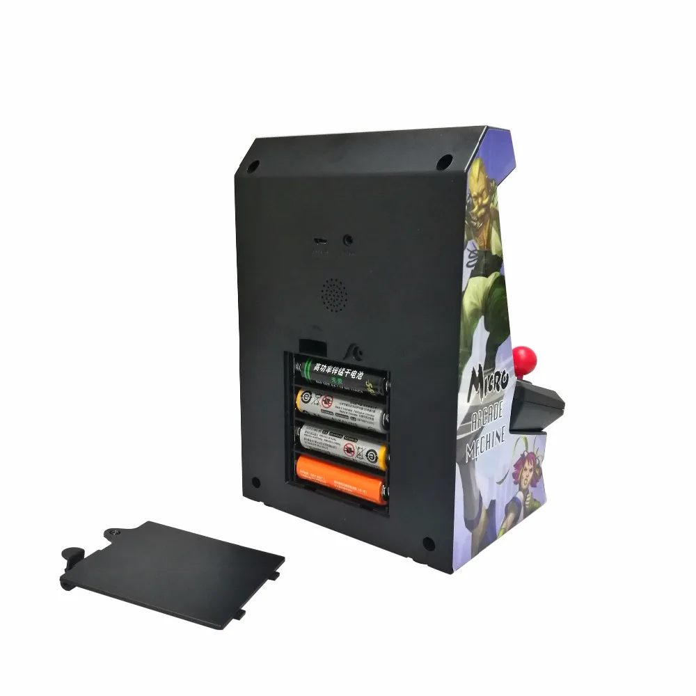 WOLSEN 4.3 Inch Wireless arcade controller Mini Arcade handheld game console 300 games Big Screen video game console for gift
