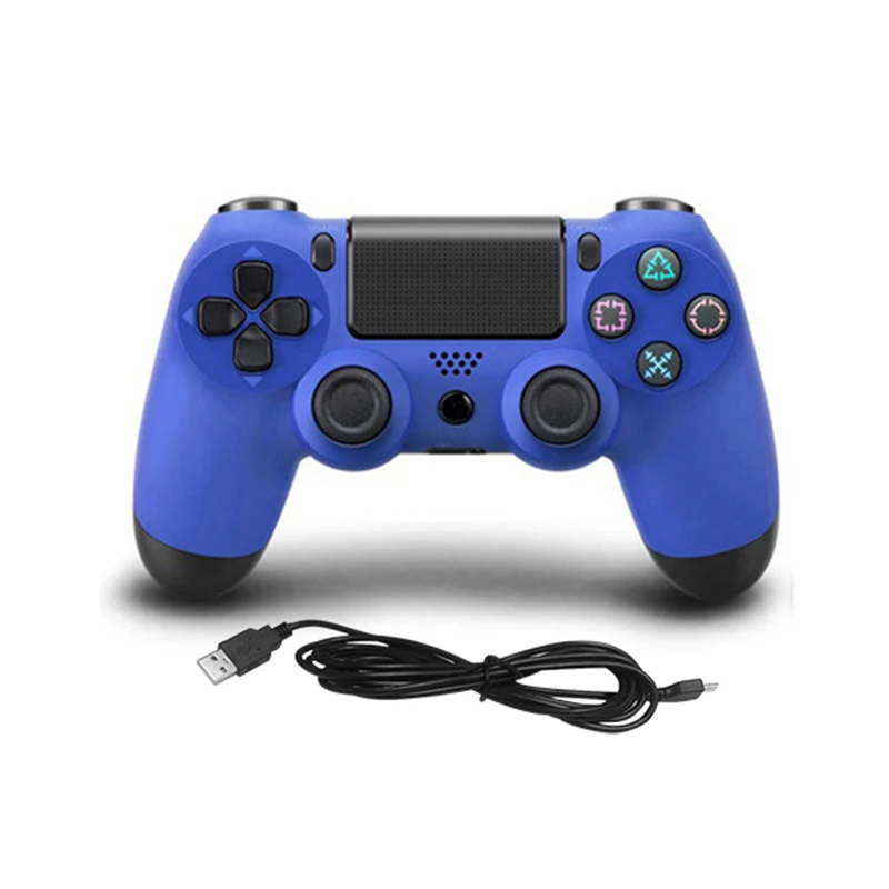 Проводной игровой контроллер для PS4 контроллер для sony Playstation 4 USB кабель двойной шок пульт дистанционного управления геймпады джойстик консоль контроллер