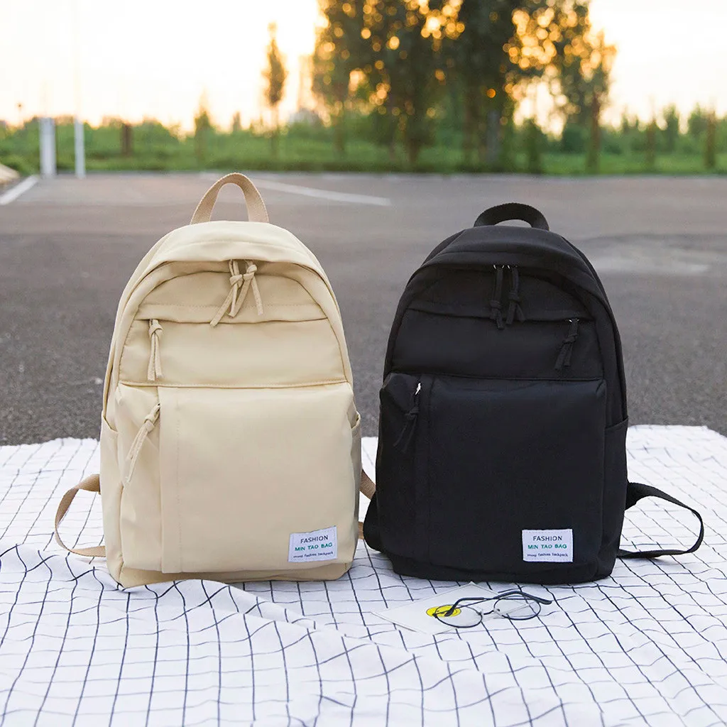 korean nylon backpack