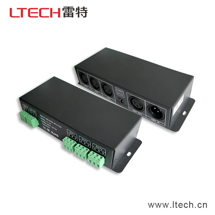 

LT-123;DMX512 Signal Amplifier;DC12V input