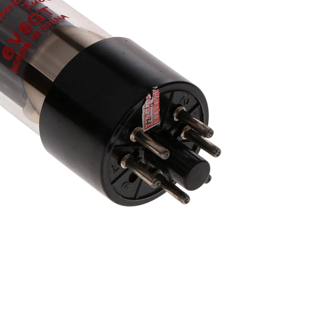 Tooyful Practical 6V6GT 6P6P 6L6 Vacuum Tube Low-noise for Guitar Amplifier Accessory