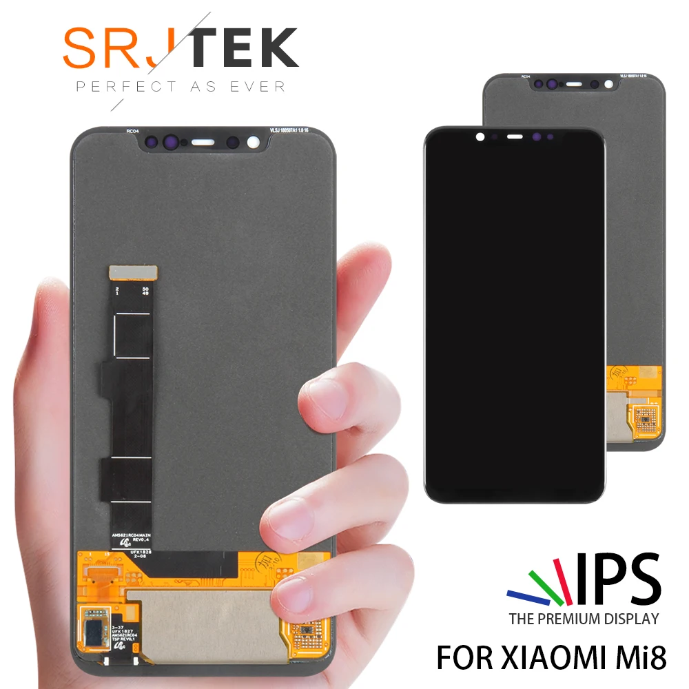 

6.21" 2248x1080 LCD For Xiaomi Mi 8 LCD MI 8 Display LCD Touch Screen Digitizer Assembly Replacement Xiaomi Mi 8 LCD Display