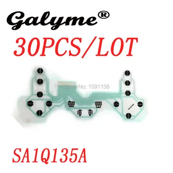 

30pcs/lot Brand New Conductive Film Keypad flex Cable Repair Circuit Board Part For Playstation 3 PS3 Controller SA1Q135A