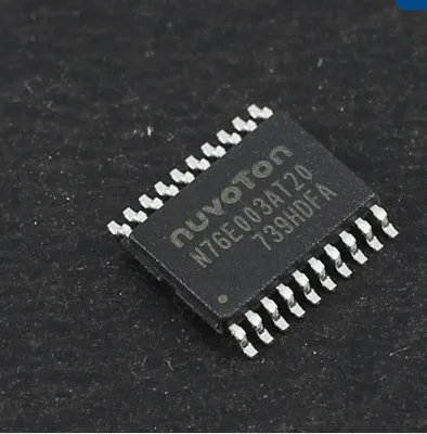 

Freeshipping 76E003 TSSOP20 MCU 8-Bit 8051 CISC 18KB Flash 2.5V/3.3V/5V 20-Pin N76E003AT20