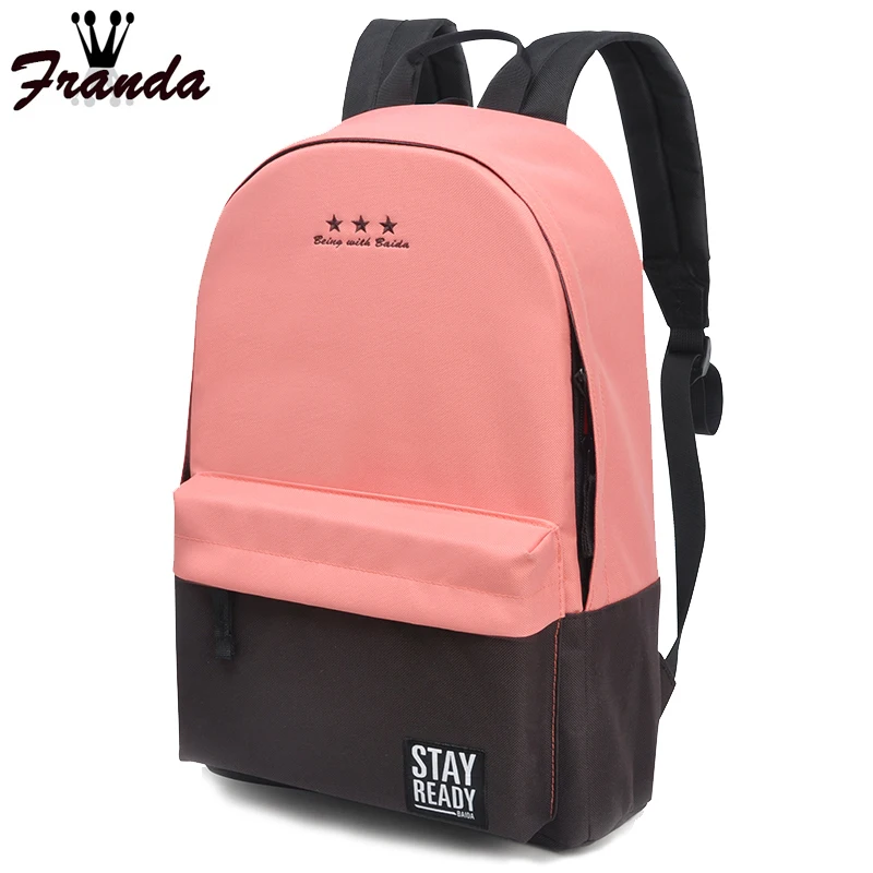 Fashion School font b Backpack b font Women Children Schoolbag Back Pack Leisure Korean Ladies Knapsack