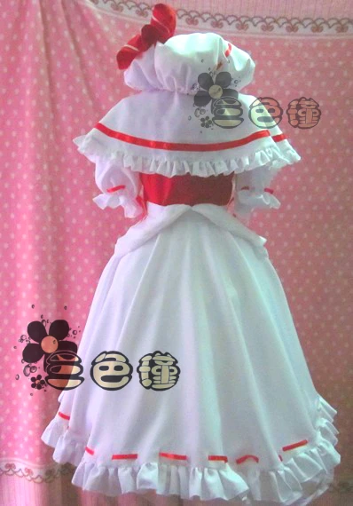 Новый костюм для косплея Алая Ремилия из Touhou Project|costume cosplay|remilia scarlet cosplaycosplay costume |