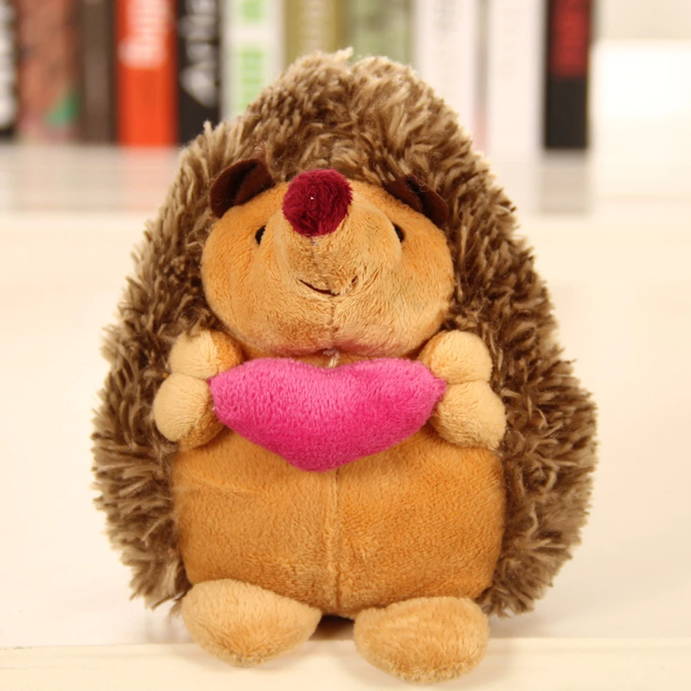 valentine's day hedgehog stuffed animal