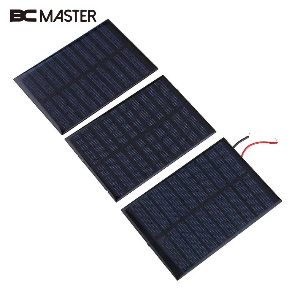 BCMaster новый 5 в 160ма солнечная панель батарея зарядное устройство модуль DIY Сотовый
