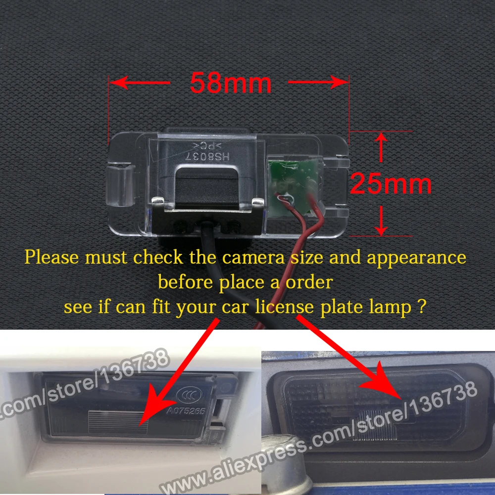 Full HD 1280*720 резервного Автостоянка заднего вида Камера монитор Беспроводной для Ford Mondeo Focus хэтчбэк Fiesta S-Max S Kuga