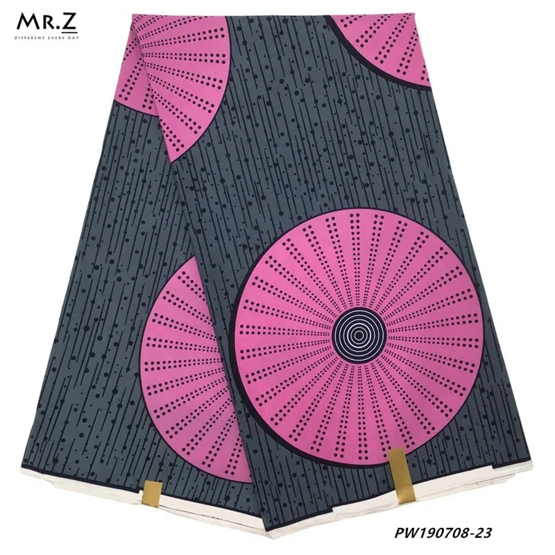 Mr. Z восковая африканская ткань Анкара 6 ярдов/шт. Java восковая ткань Африканская Южная Африка ткань батик материал для женщин