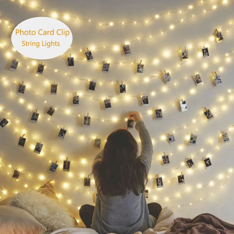 Photo-Card-Clip-Holder-LED-String-Lights-1M-2M-3M-4M-Christmas-New-Year-Wedding-Home-Decoration-Fairy-Light-Battery-USB-Powered-(10)