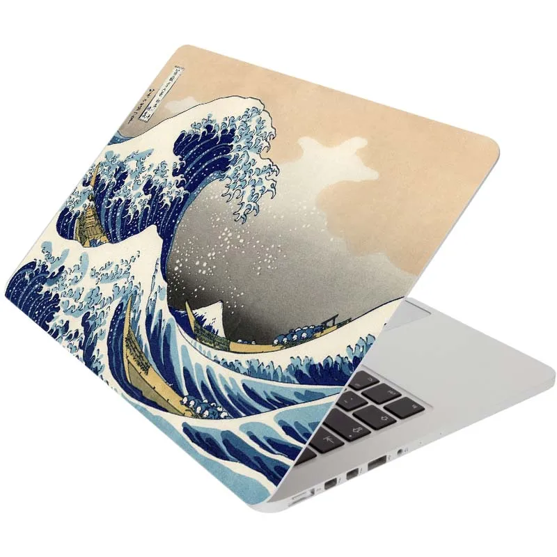 Японская Классическая живопись Ukiyo-e наклейка для ноутбука Macbook Decal Pro Air retina 11 12 13 15 дюймов Mac полное покрытие кожи ноутбука