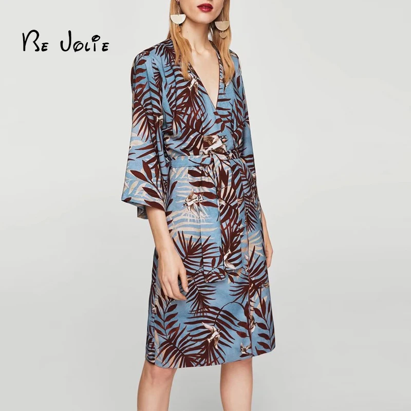 

Bella Philosophy 2019 new women dress Japanese-style V neck high waist line elegant dress Lace bow tropical fashion dresses