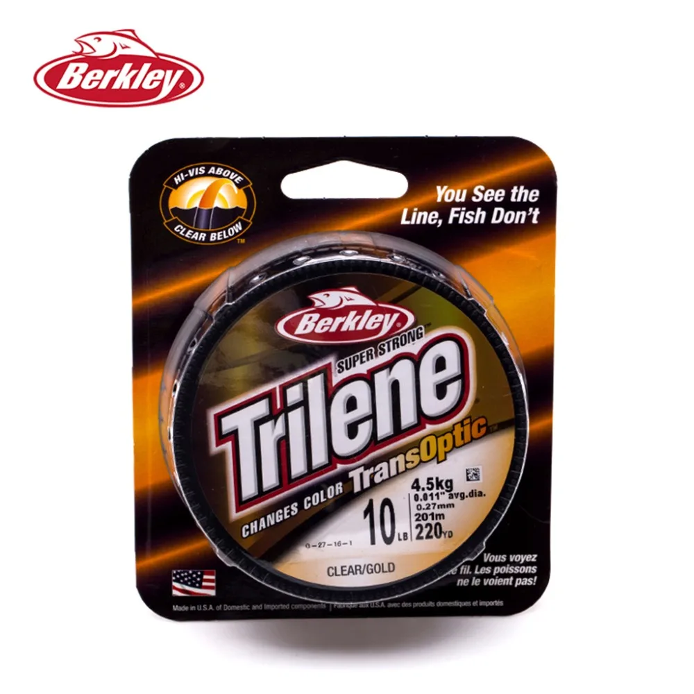 Berkley Fishing Line Brand Trilene 220yd 201m 4Lb 15Lb Nylon Fishing