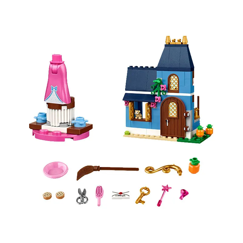 Lepin-25009-392Pcs-Princess-Friends-Cinderella-s-Enchanted-Evening-Model-Building-Blocks-Children-Toys-Compatible-With (2)