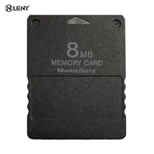 Expansão de Memória de 8 MB Cartão de Memória Cartões Adequado para Sony Playstation 2 PS2 Preto 8 MB Cartão de Memória Por Atacado