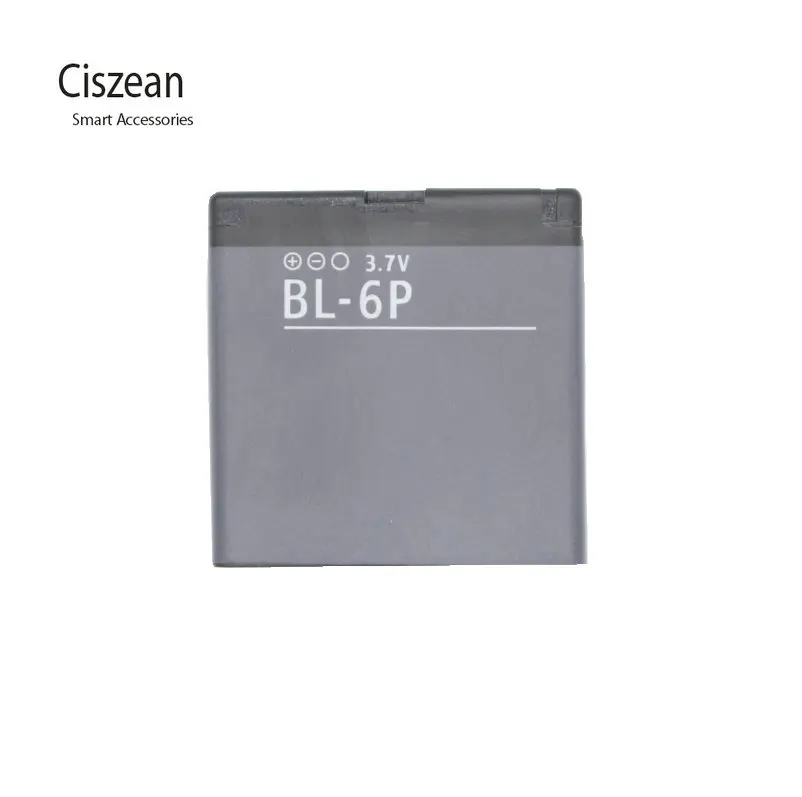 Ciszean 1x3,7 V 830mAh BL-6P сменная батарея для телефона Nokia 6500C 6500 Classic 7900 Prism 7900 P BL 6P BL6P bl6p